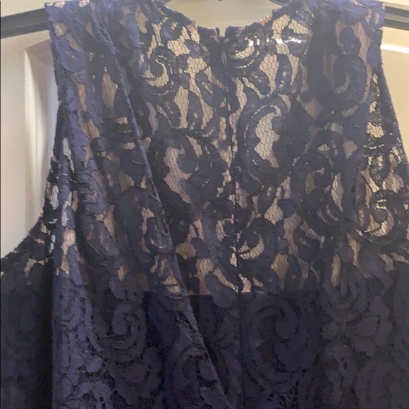 Plus size, navy blue with lace! - Picture 6 of 9
